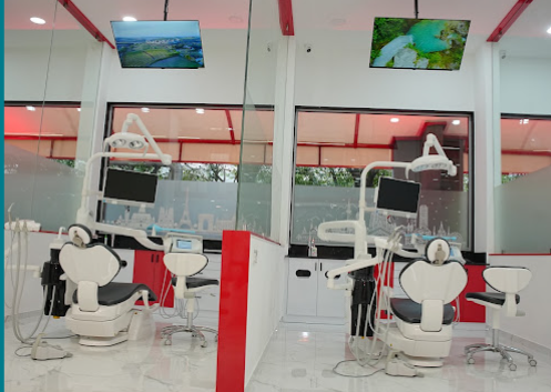 State-of-the-art dental treatment area